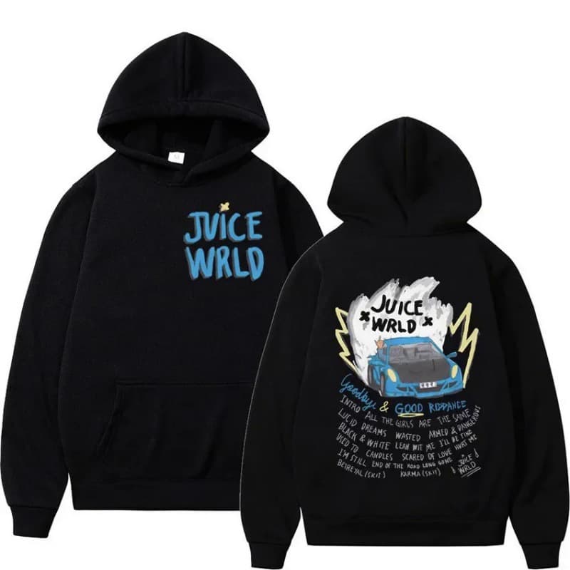 [Cross-border EU Size] Rapper Juice Wrld Fashion Hoodie Men's Hoodie