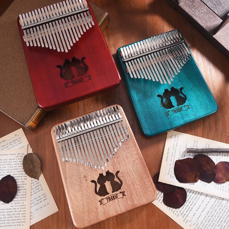Tree elf thumb piano 21-note kalimba 17-key single-board kalimba finger piano treelf