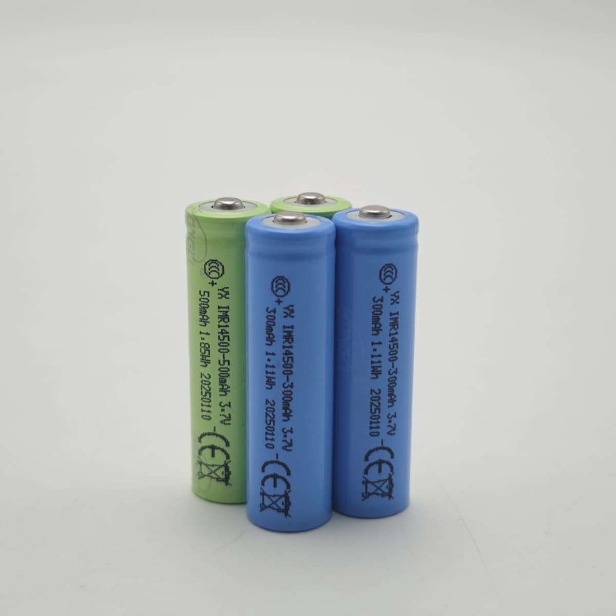14500 Pointed Lithium Battery 3.7V for Flashlight, Small Fan, Electric Shaver, Wireless Mouse, Keyboard, Children's Toy