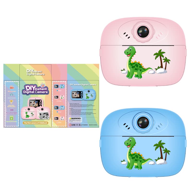 X2 Kids Camera Instant Print HD Mini Photo Printer Camera, Photo & Video Capable Compact DSLR-Style Gift Toy