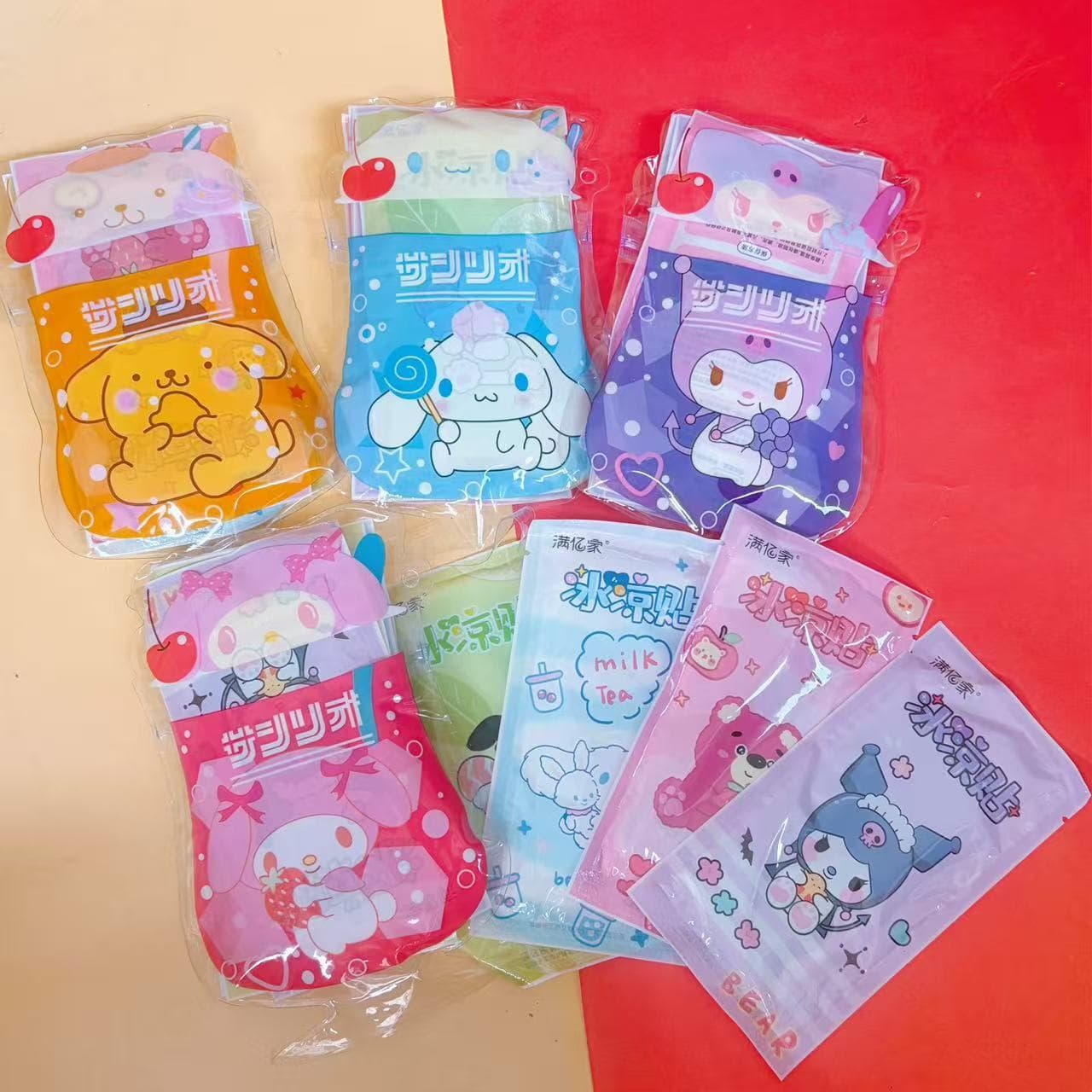 Cute Pet Cooling Patch Cute Kurome Cooling Cooling Ice Patch Student Physical Cooling Ice Patch Mobile Phone Case Cooling Patch