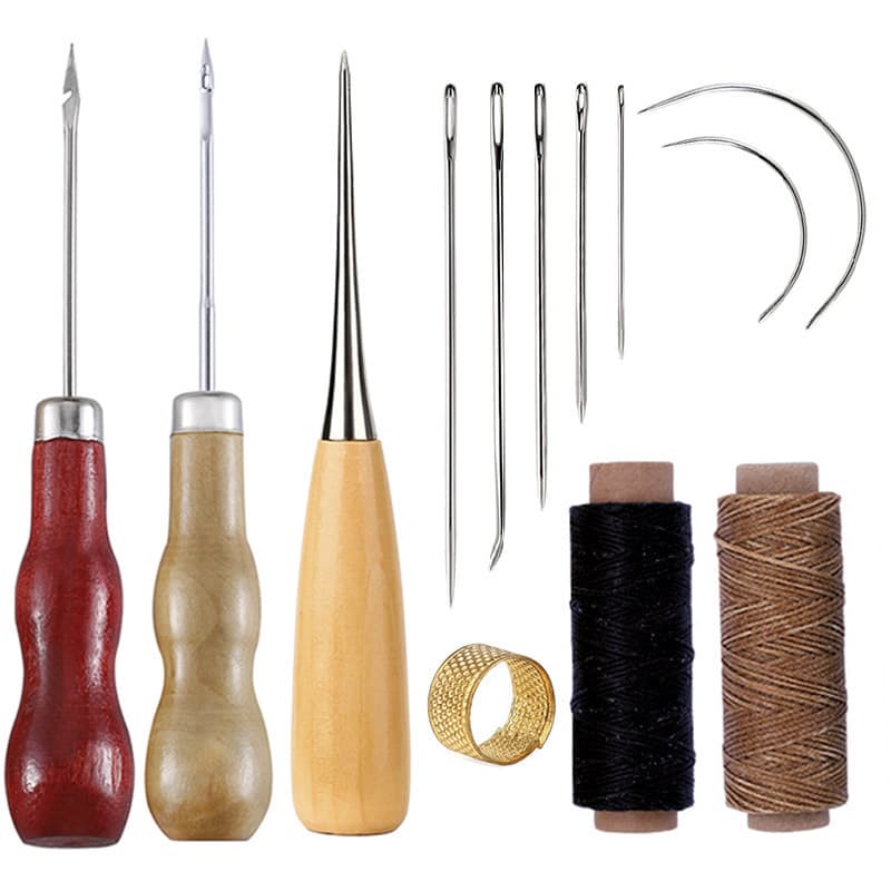 New Cross-Border Leather Craft Tool Kit for Handmade Leather DIY Bag Making Tools