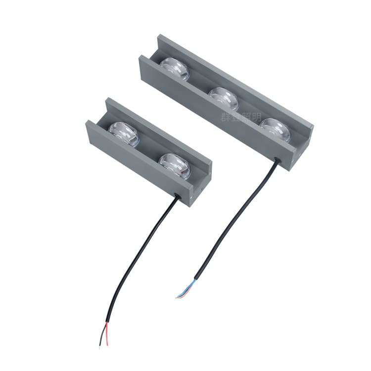 Source manufacturer DMX512 RGBW externally controlled balcony lights, elongated hotel/KTV window frame lights, LED windowsill lights.