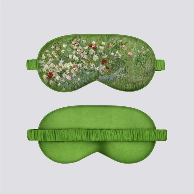 Eye mask for sleep light-blocking and breathable, unisex Van Gogh oil painting series, auxiliary sleep gadget to relieve fatigue