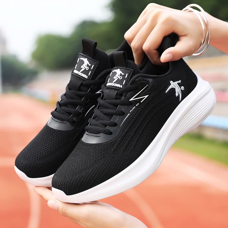GENYDONRA Women's Casual Sneakers 2026 Spring New Breathable Mesh Running Shoes Comfortable Travel Shoes