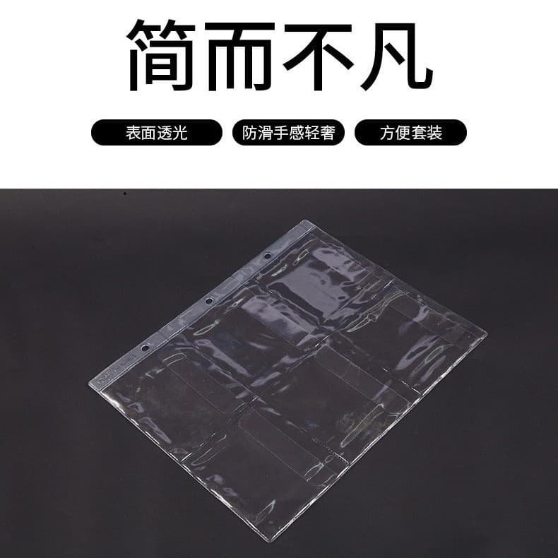Violet Coin Loose-Leaf Design: 6 Customizable Options, 70mm Hole Spacing, Interchangeable Transparent Loose-Leaf for Collector's Coins