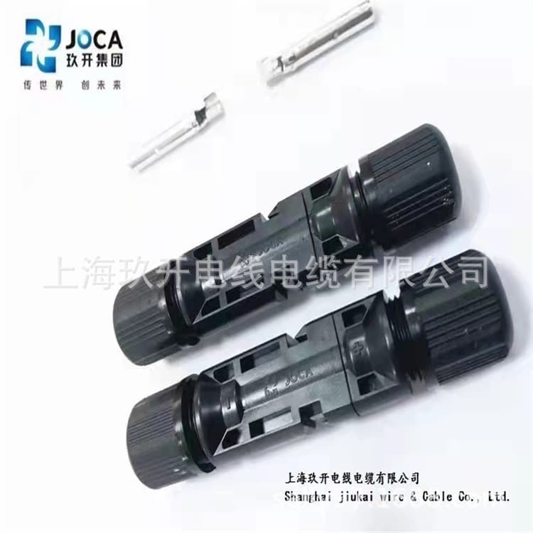 Photovoltaic Connector Solar Male Female Plug MC4 Connector Battery Panel Cable Connector Jiukai In Stock