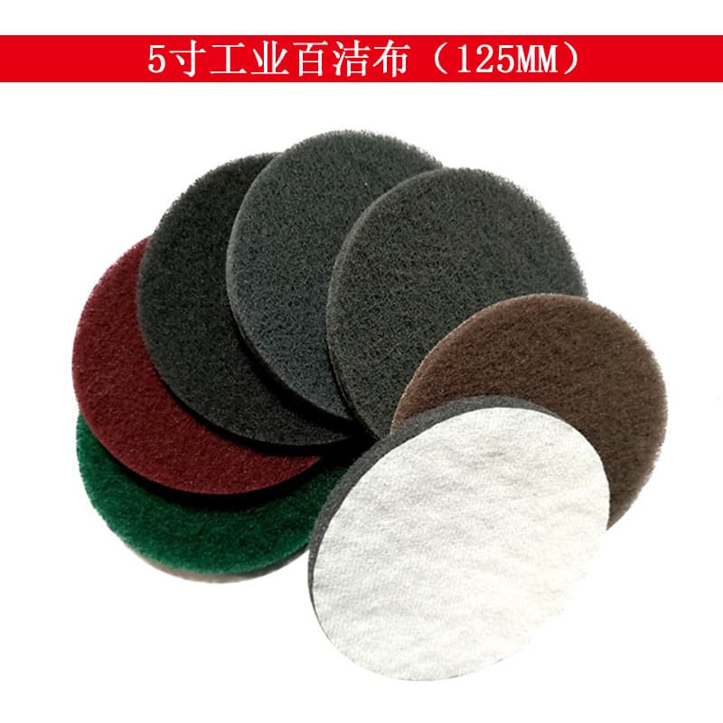 Industrial Hundred Percent Cotton 5 Inch 125mm Flocking Culinary Gourd Fabric Diamond Sand Exfoliating Rasp Fabric Rust Removal