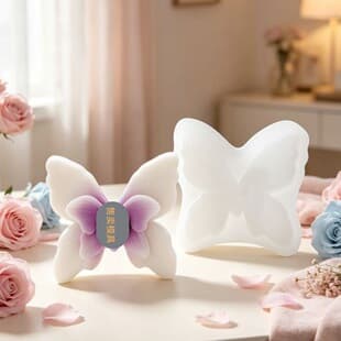 Phalaenopsis Handmade Aromatherapy Candle Silicone Mold DIY Butterfly Candle Ornament Baking Cake Decoration Mold