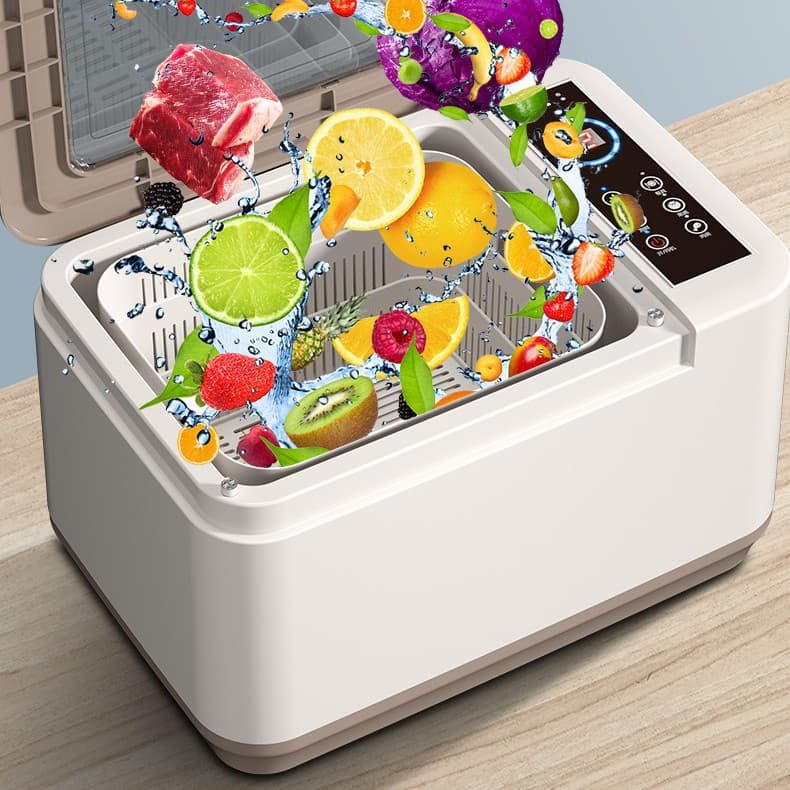 Fruit and Vegetable Washer for Home Use, Removes Pesticide Residue, Intelligent Sterilization Purifier, Automatic Vegetable Cleaning Disinfection Machine, Wholesale Drop Shipping