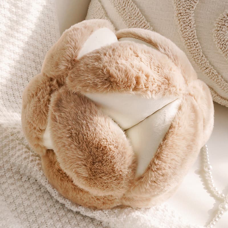 Light Luxury Minimalist Cushion Cover, Cute Pumpkin Soft Decorative Sofa Cushion Cover, Seat Backrest Pillow for Sofa Bed