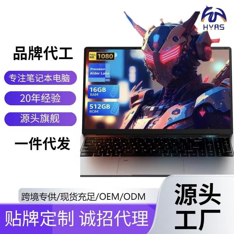 Laptop, 15.6 Inch Windows 11 Laptop, 8GB RAM 256GB SSD Support