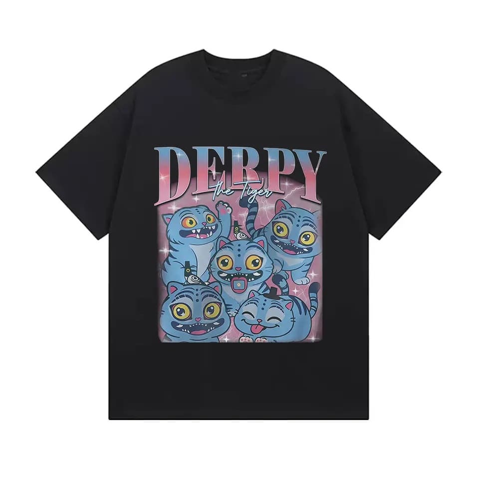 Cross-border EU Size Huntrix Kpop Devil Hunter Movie 2025 Graphic T-Shirt Men Women High Quality Fashion