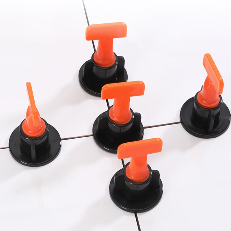 Custom Cross-Border T-Shaped Tile Leveling Adjuster with Plastic Cross Spacers for Wall and Floor Tiling
