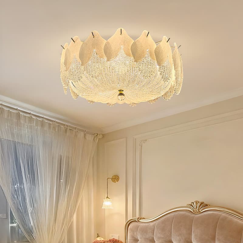 French Cream Style Ambiance Bedroom Pendant/Ceiling Light, Light Luxury, Internet Celebrity, Creative, Atmospheric, Modern Living Room Ceiling Lamp