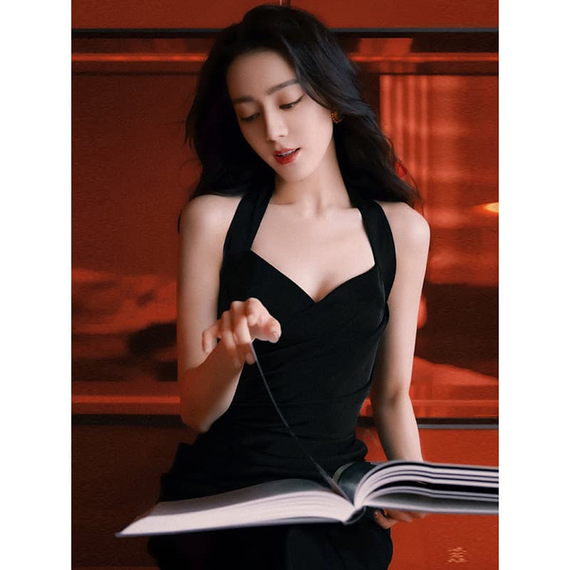 2026 New Year Party Dress Elegant Fitted Slimming Evening Gown French Socialite Mermaid Style