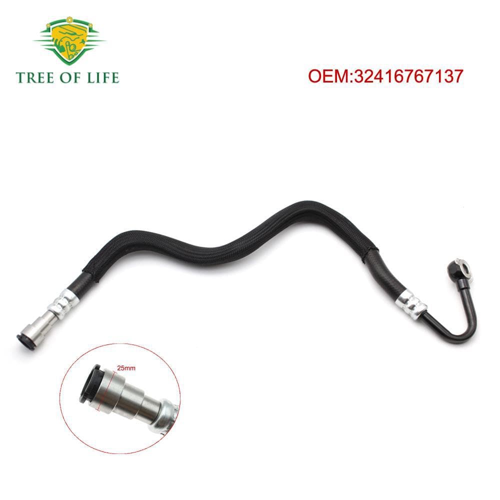 32416767137 New Power Steering Return Hose for BMW E53 X5 4.4i 3.0i 4.6i