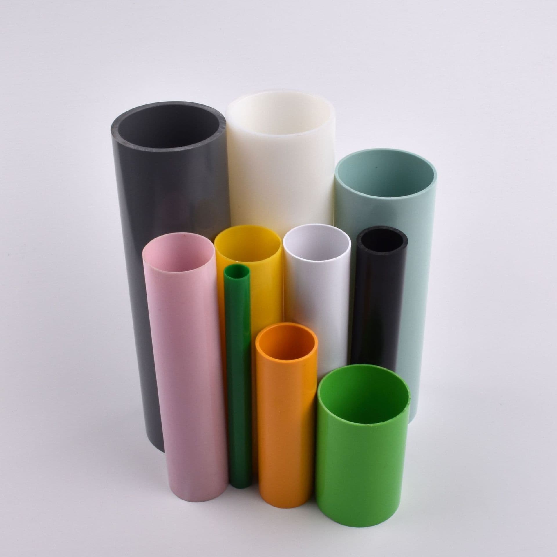 Source Manufacturer Colored ABS Plastic Tube Natural Color New Material ABS Round Tube Straight Tube Ground Spike Toy Flagpole Tube