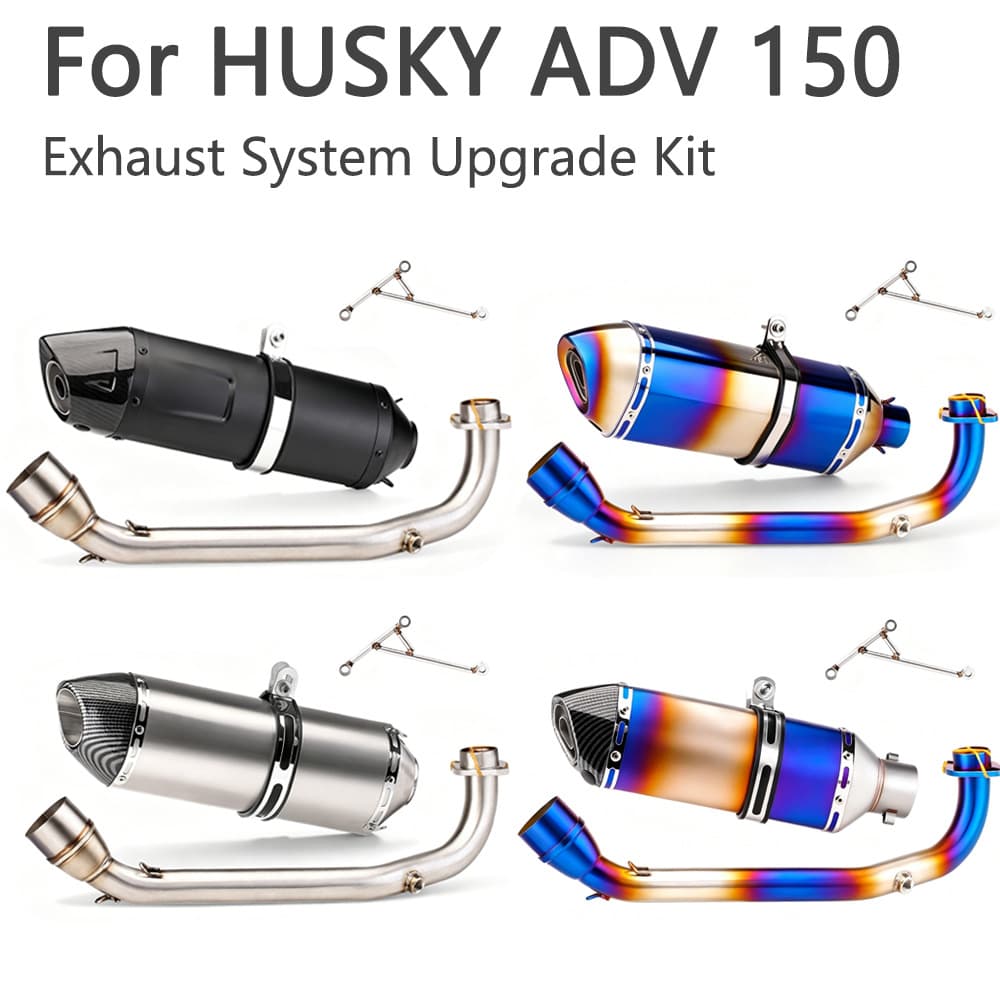 Motorcycle Modified Exhaust Pipe Tail Suitable for HUSKY ADV 150