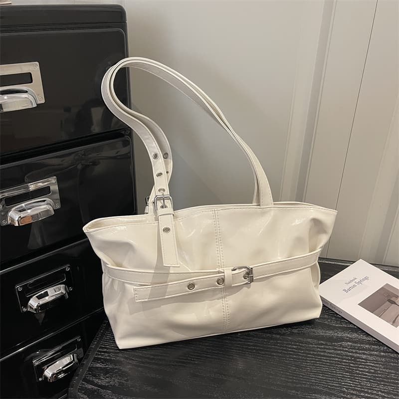 Niche Design Korean Style Underarm Bag 2026 Spring Summer New Large Capacity Commuter Versatile Tote Bag Shoulder Women's Bag Medium