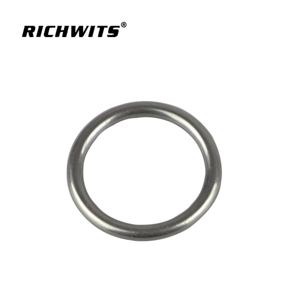 Stainless Steel 304 Ring O-Ring Seamless Welded Ring Solid Ring for Luggage Clothing