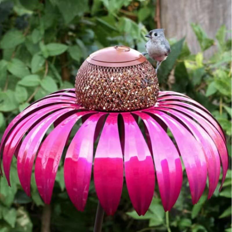 2pc Cross-Border Hot Selling Outdoor Flower Bird Feeder Hummingbird Feeder Garden Bird Cage Trap Bird Feeder