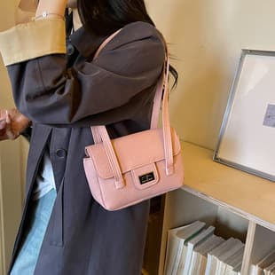 2026 Spring/Summer New Chanel-Style Single Shoulder Bag, Versatile Fashion Handbag, Elegant Women's Bag for Commute, Underarm Bag