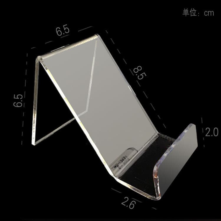 Acrylic material mobile phone holder Unicom Telecom 4G store counter bracket tray display stand wholesale