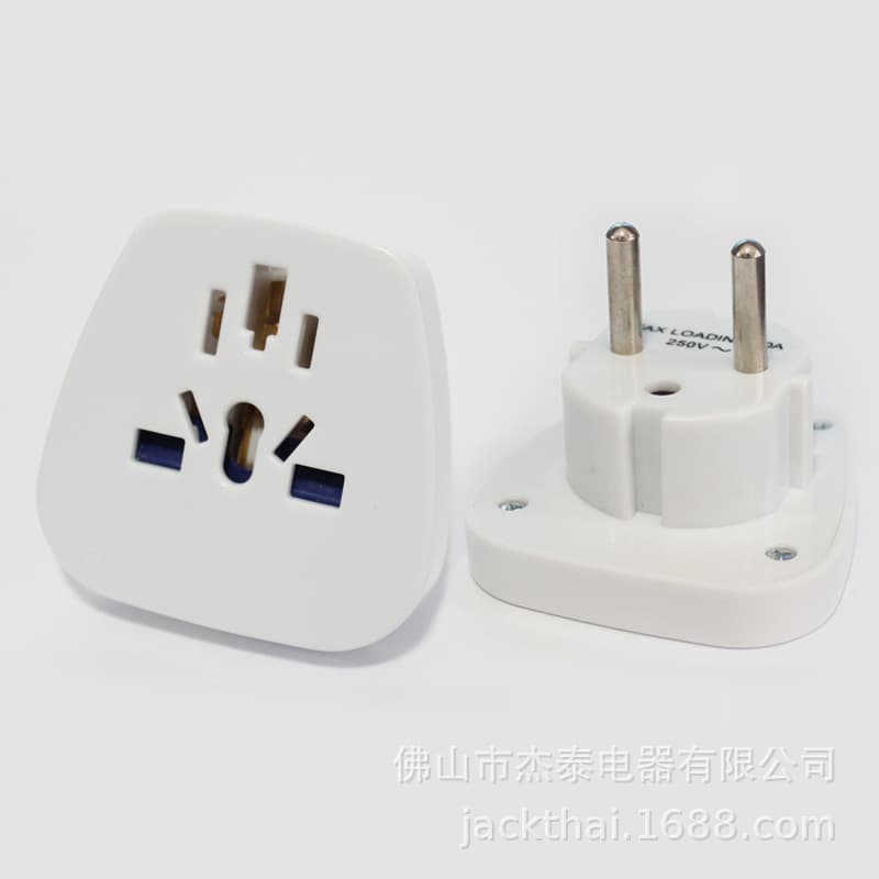 WP-9 Germany/France/Portugal/Korea Conversion Socket, Multi-Function to European Plug, Amazon Supply