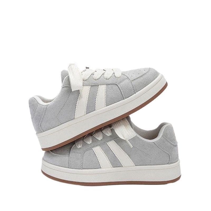 Women's Chunky Platform Sneakers 2025 New Style Versatile Casual Shoes for School Students