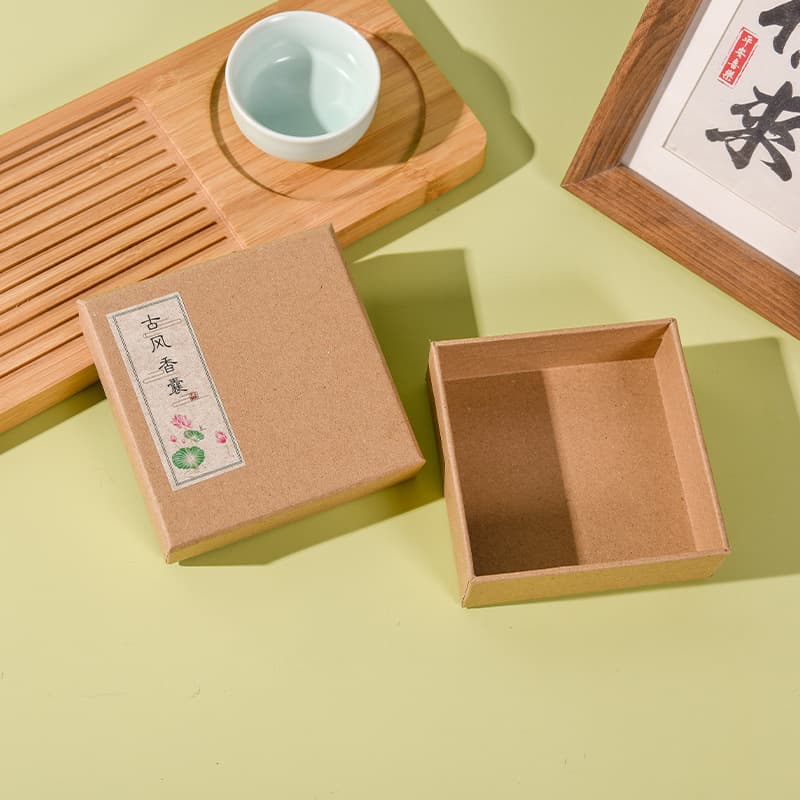 Dragon Boat Festival Sachet Gift Box Packaging Bag High-End Vintage Kraft Paper Gift Box Wholesale Label Wholesale Available