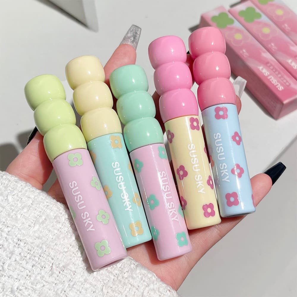 SUSU SKY Soft Matte Lip Mud Velvet Lipstick Set Natural Lip Gloss Set Long-Lasting Lip Color Makeup Kit Wholesale