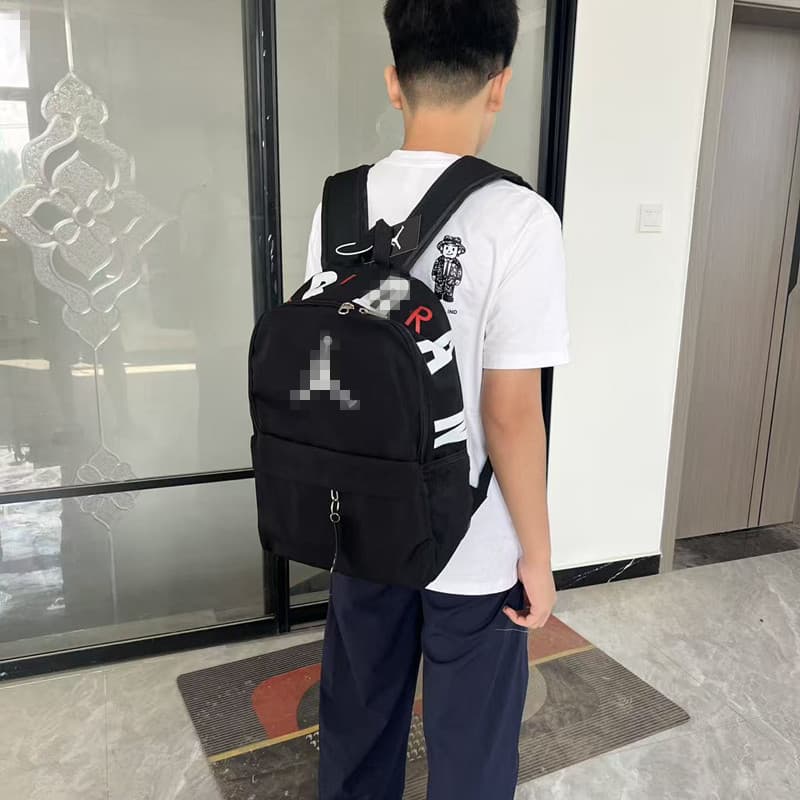 New Large Capacity Unisex Backpack for Middle and High School Students, Versatile Laptop Bag with National Trend Style
