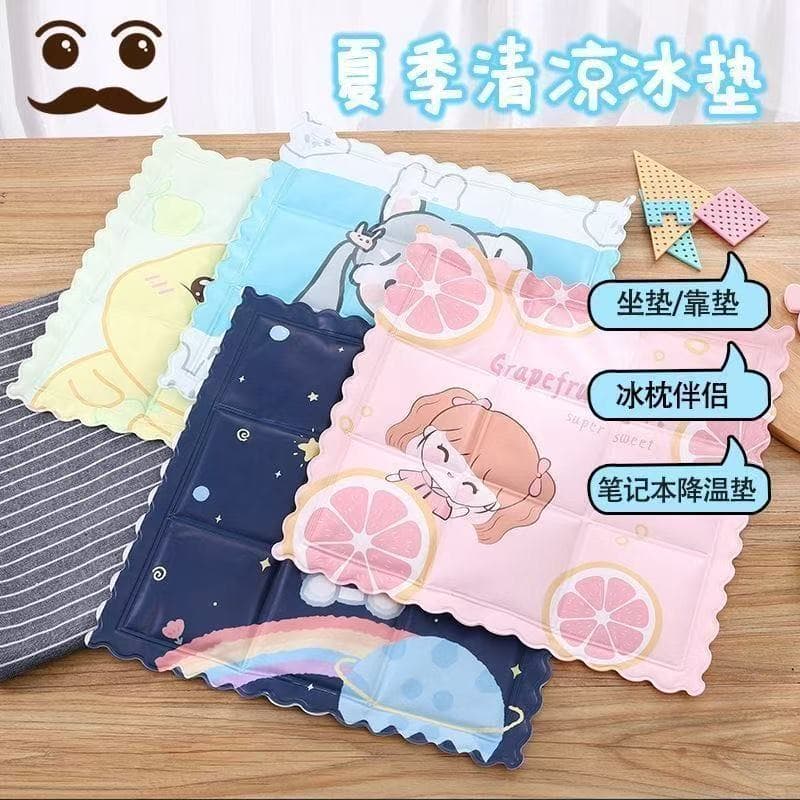 Summer Cooling Seat Cushion, Ice Pad for Office Chair, Student Water Cushion, Cool Mat for Hot Weather, Butt Ice Pack