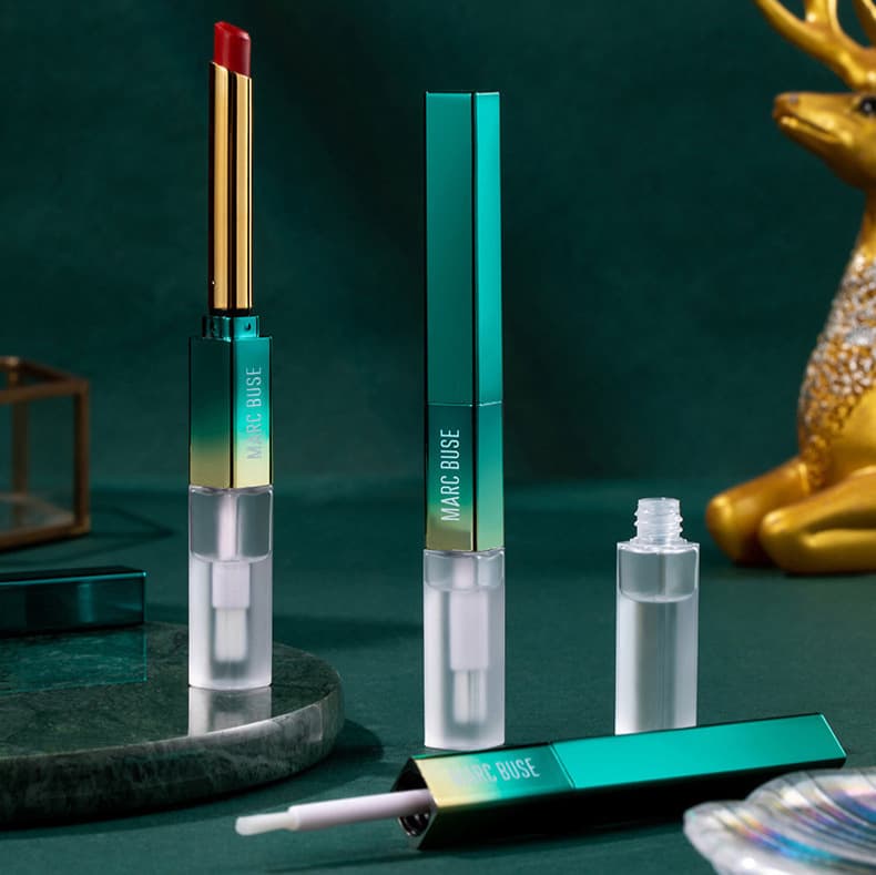 MARCBUSE impression color locking makeup raincoat lipstick non-stick cup does not fade, whiten and does not dry out student lipstick