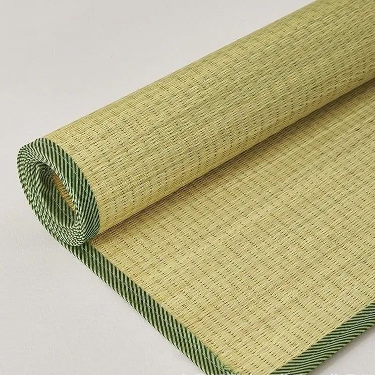 Straw Mat Clearance Price Wholesale Student Dormitory Home Mat Vintage Rattan Mat Bamboo Mat Factory Direct Wholesale