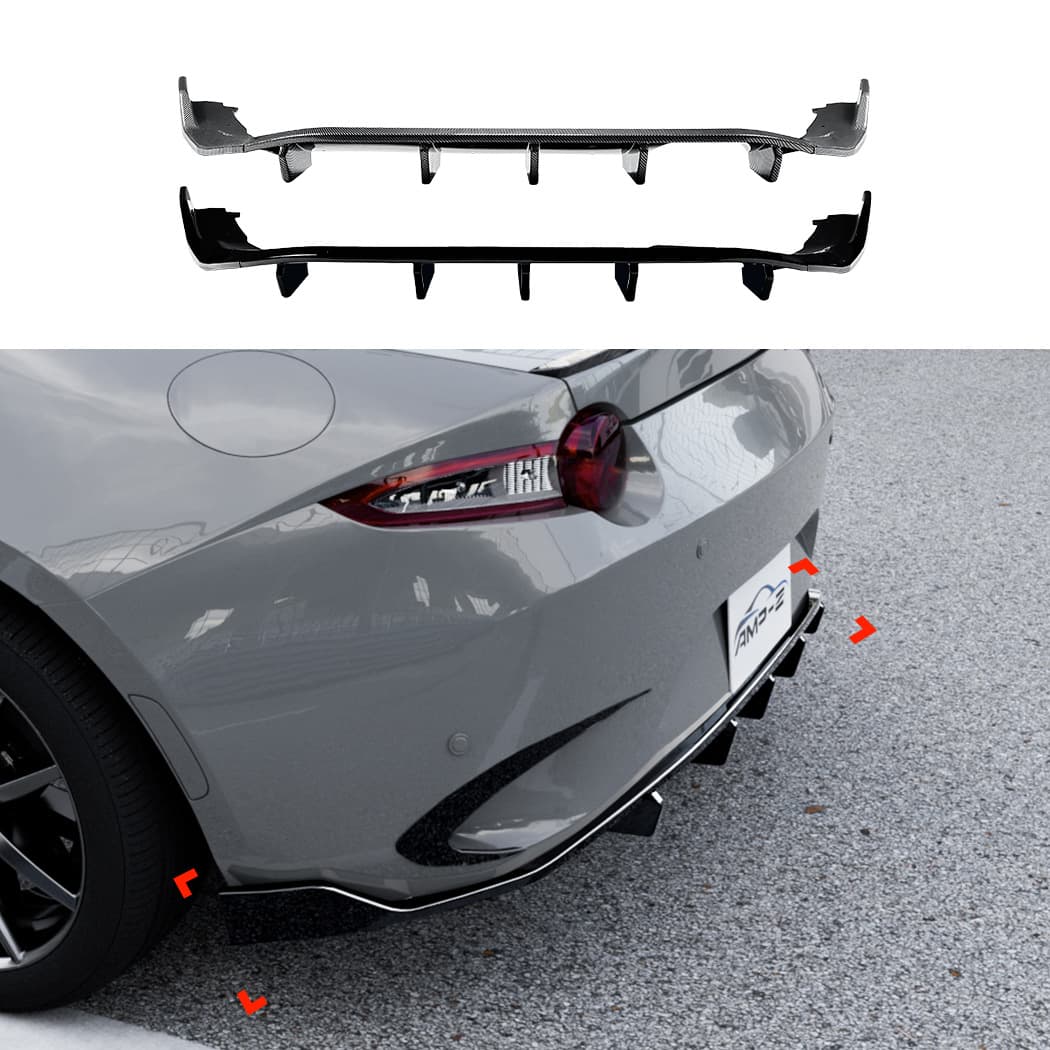 For Mazda MX-5 Miata ND 2016+ Rear Lip Diffuser Spoiler Cross-border Modification