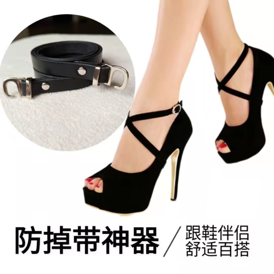 Anti-Slip Shoe Straps, Adjustable, No Installation Required, Fix Loose High Heels and Flats, Factory Direct