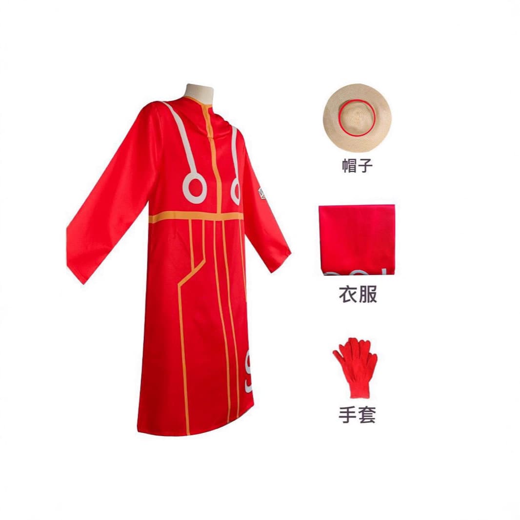 One Piece Cosplay Costume for Kids and Adults - Zoro and Luffy Egghead Island Arc Outfit, Future Island Anime New Series