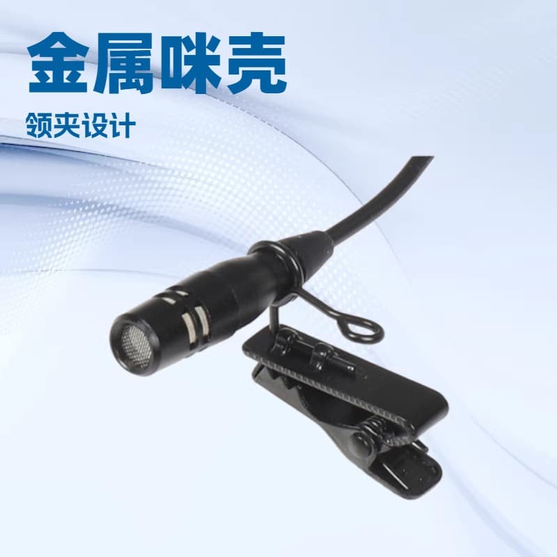 Lavalier Microphone for Speech, Live Streaming, Eating Show, Voice Control, Online Classes, Computer, Camera - Small Wireless Mic