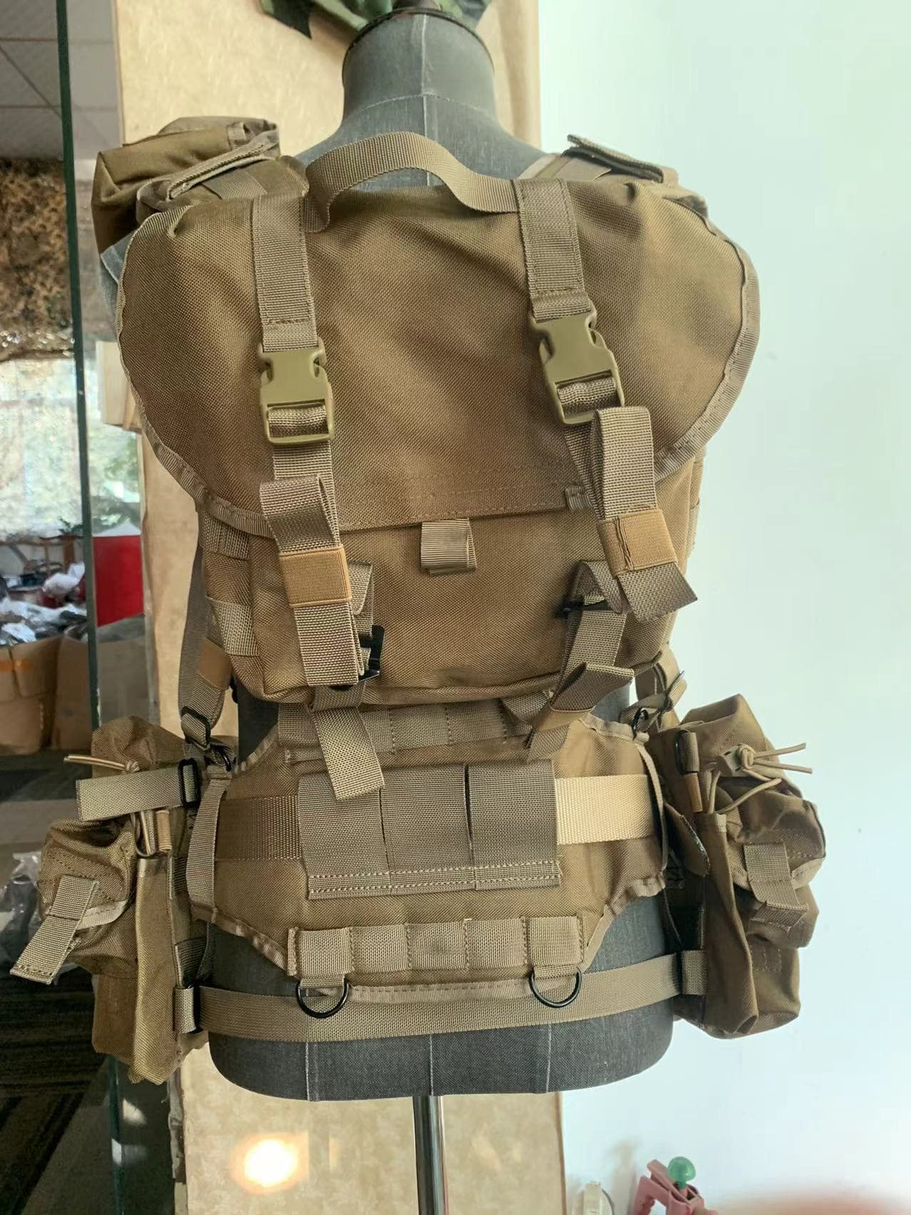 Classic M-1 Russian Special Forces Tactical Outdoor Vest Sports Vest Magazine Camouflage Clothing