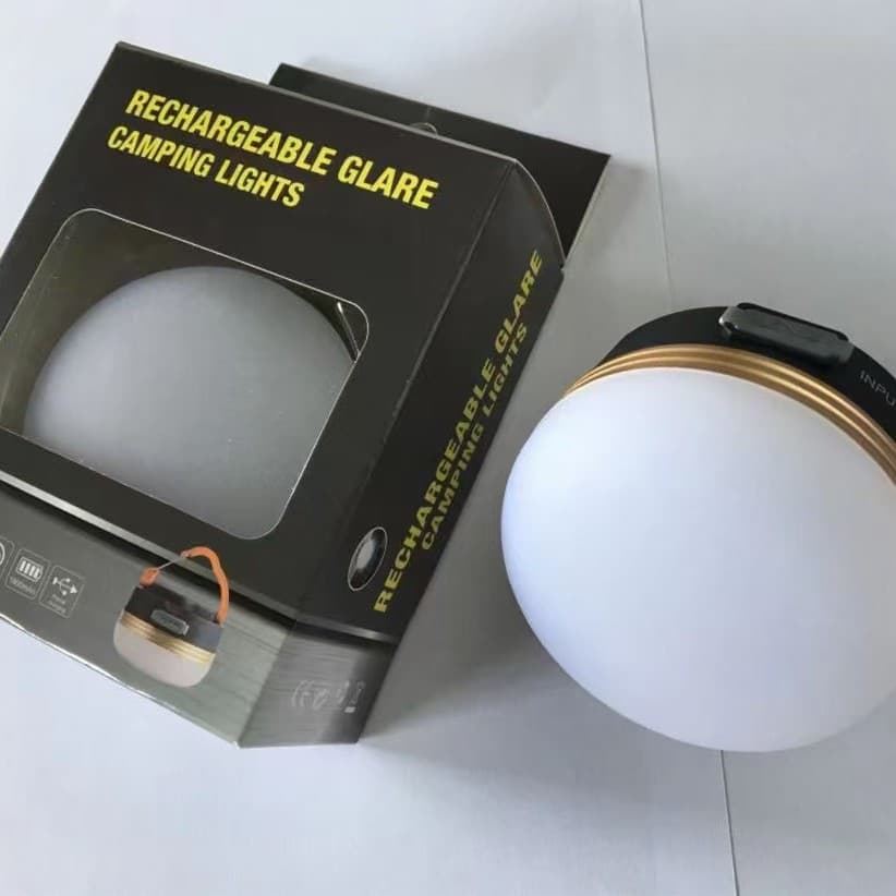 Camping Lantern Outdoor Tent Night Fishing Light LED Rechargeable USB Camping Lamp Emergency Power Bank with Magnetic Camping Light