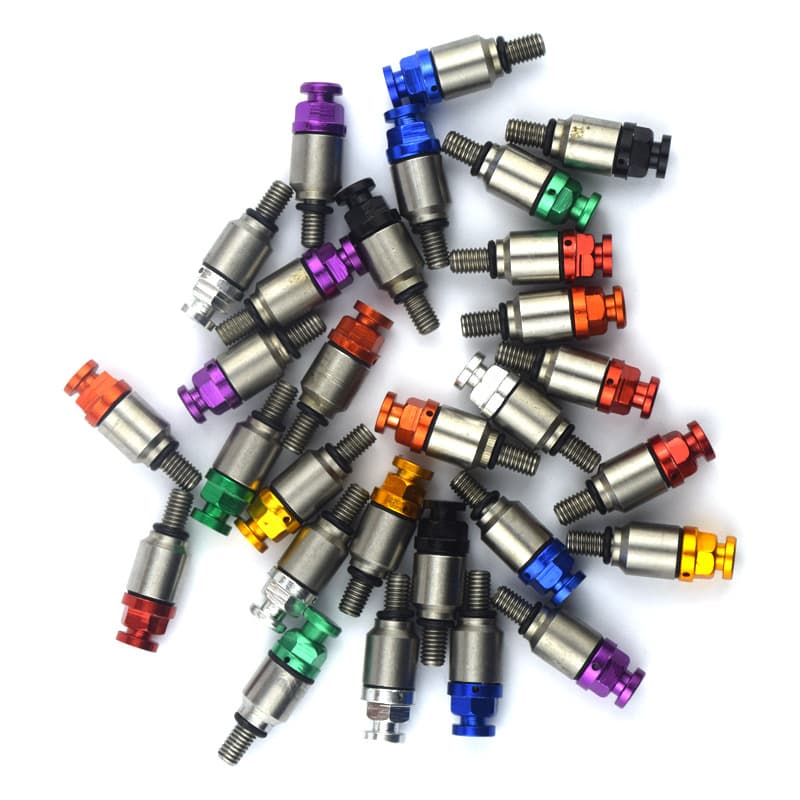 In Stock Off-Road Motorcycle Car Vent Valve M4 M5x0.8 Shock Absorber Modified Vent Valve Screw Small Valve