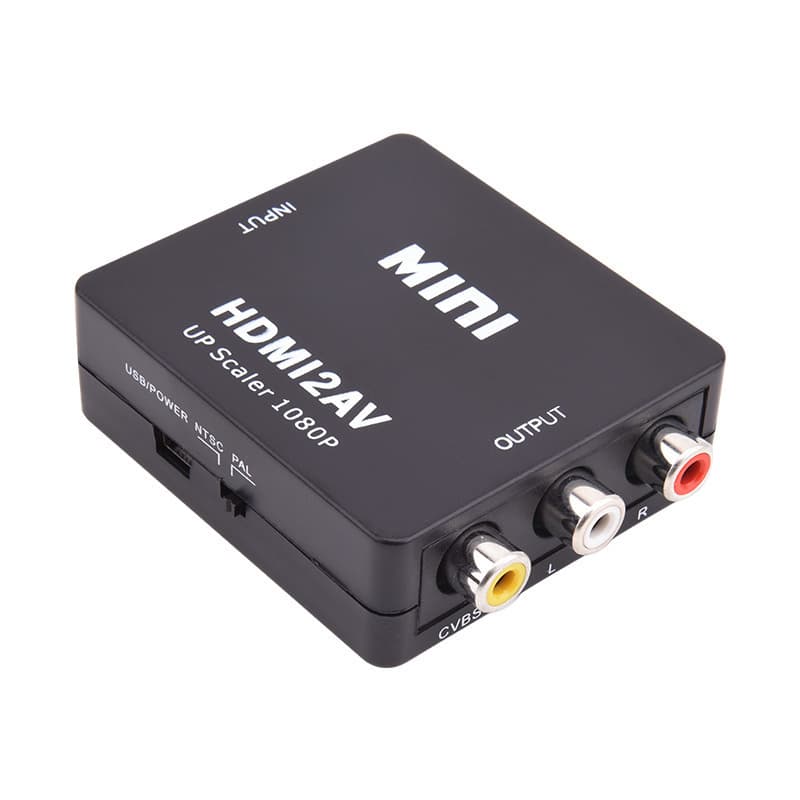 HDMI to VGA Converter with Audio and Power Supply, TV Computer Connection Cable, HD Adapter, HDMI to VGA Cable