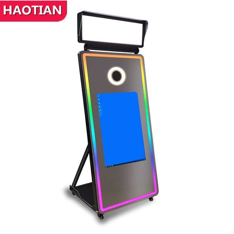 Haotian Mirror Photo Booth Magic Mirror Photobooth Mirror Screen Advertising All-in-One Machine
