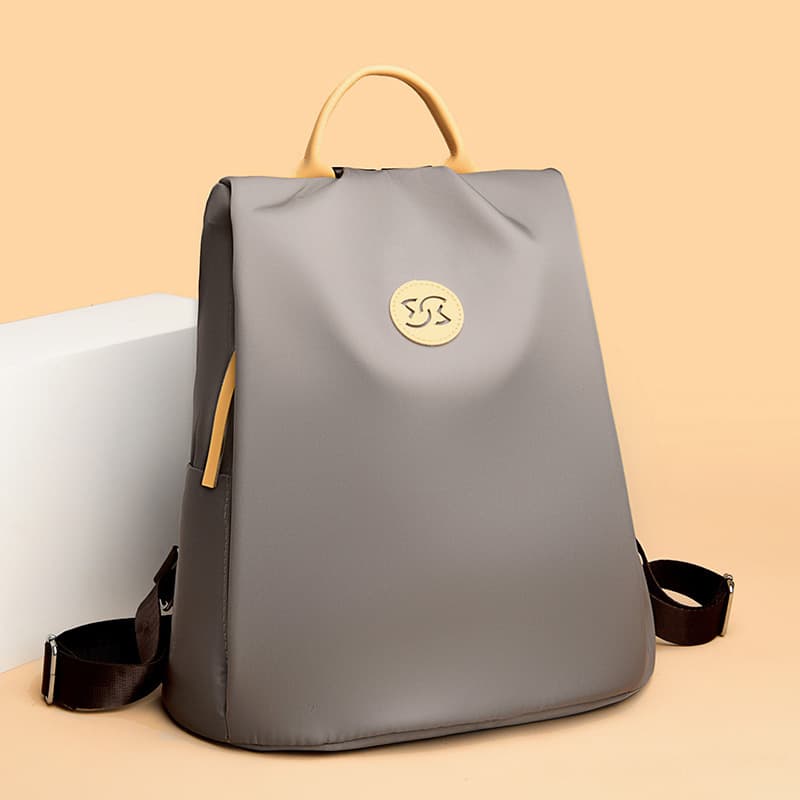 Anti-theft Laptop Backpack for Women, Commute Versatile Nylon Large Capacity Computer Bag