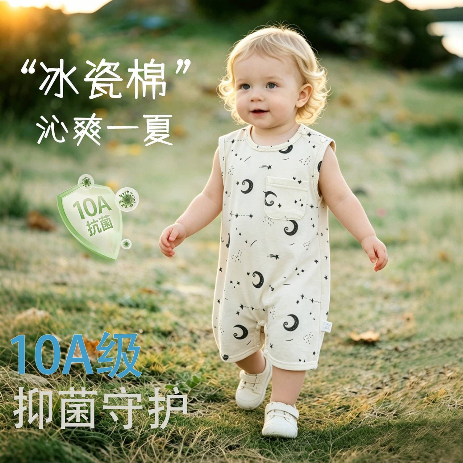 Baby Summer Clothes Newborn Sleeveless Bodysuit Thin Baby Diaper Cover Romper Vest Strap Onesie