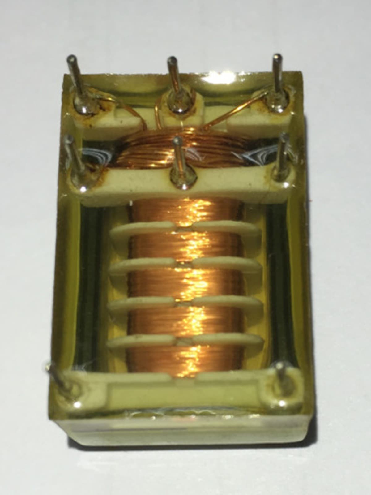 High-frequency transformer negative ion high-voltage package ozone high-voltage package EEL1625 multi-slot step-up transformer