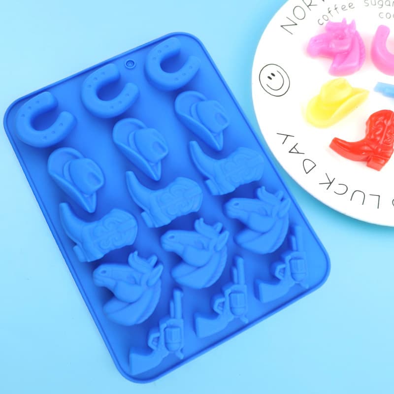 In Stock 15-Cavity Silicone Chocolate Mold, Jelly Mold, Ice Cube Tray, Silicone Mold, Wax Seal Mold