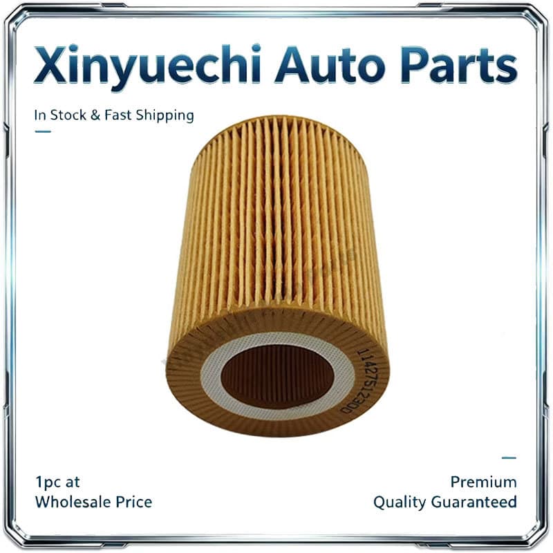 Compatible with BMW E39 E60 E66 11427512300 Engine Oil Intake Air Filter 11427566327